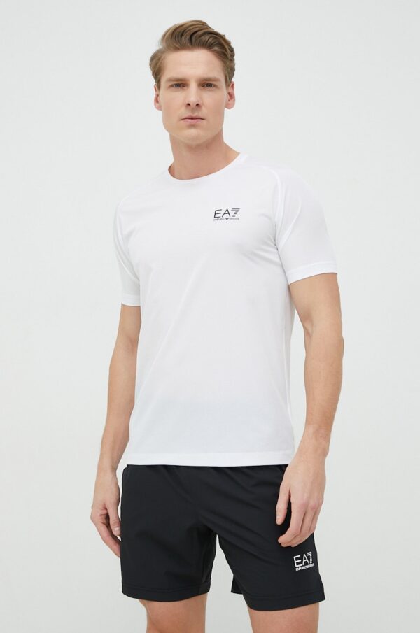 Ea7 Emporio Armani Compleu Barbati, Culoarea Alb - answear.ro
