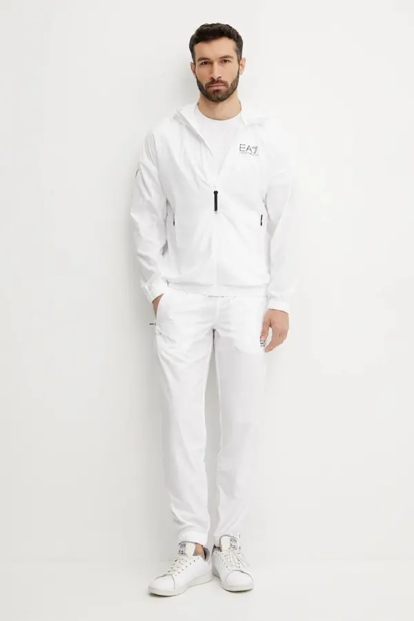 Ea7 Emporio Armani Trening Barbati, Culoarea Rosu - answear.ro