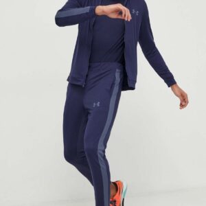 Under Armour Trening Sport Knit Track Suit Culoarea Albastru Marin, 1357139 - answear.ro