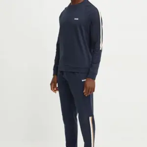 Boss Trening Lounge Din Bumbac Culoarea Bleumarin, 50527539 - answear.ro