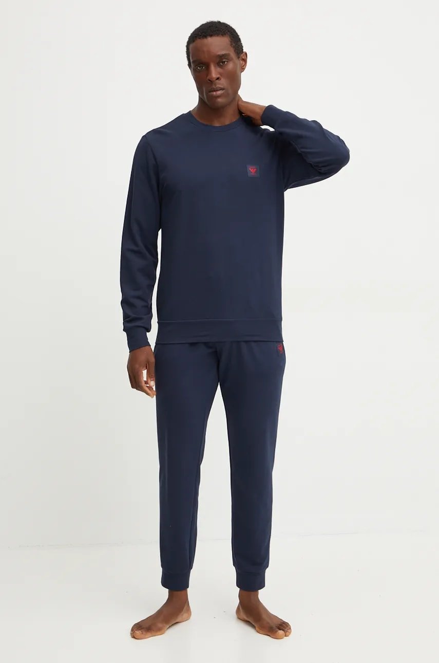 Emporio Armani Underwear Trening De Lounge Culoarea Albastru Marin, 111943 4F595 - answear.ro