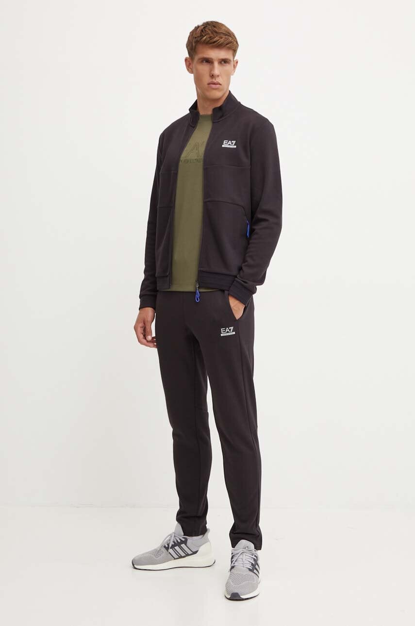 Ea7 Emporio Armani Trening Barbati, Culoarea Negru, Pjuwz.6Dpv51 - answear.ro