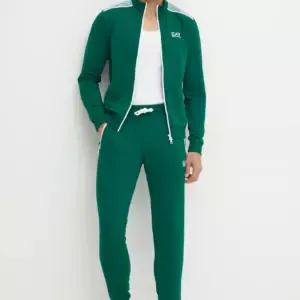 Ea7 Emporio Armani Trening Barbati, Culoarea Verde, Pj9Fz.6Dpv54 - answear.ro