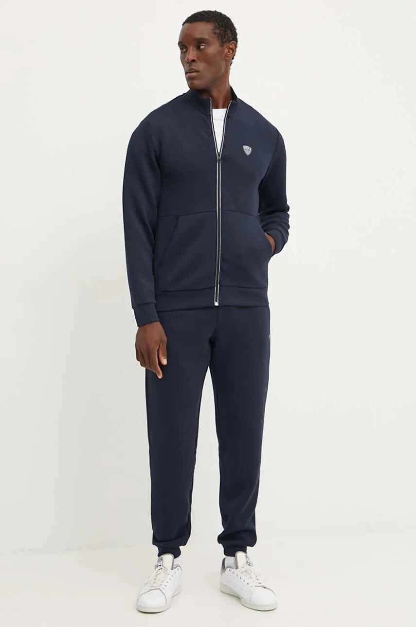 Ea7 Emporio Armani Trening Barbati, Culoarea Albastru Marin, Pj4Ez.8Npv56 - answear.ro