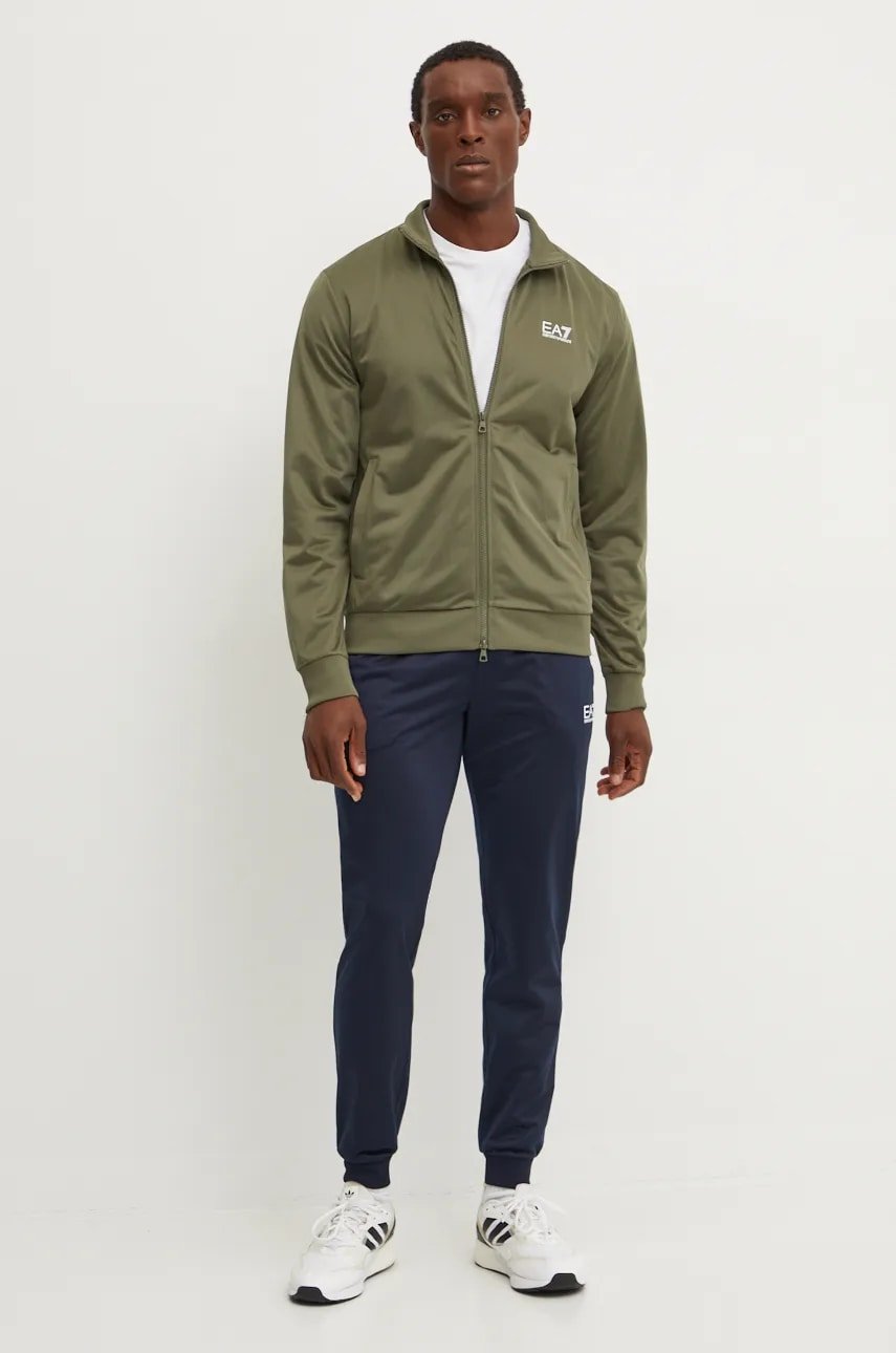 Ea7 Emporio Armani Trening Barbati, Culoarea Verde, Pjhcz.8Npv65 - answear.ro