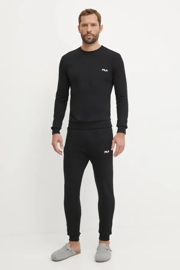 Fila Trening Din Bumbac Culoarea Negru, Fpw1195 - answear.ro