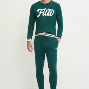 Fila Trening Din Bumbac Culoarea Verde, Fpw1198 - answear.ro