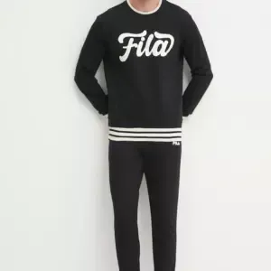 Fila Trening Din Bumbac Culoarea Negru, Fpw1198 - answear.ro