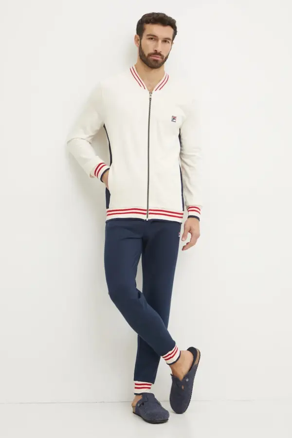 Fila Trening Din Bumbac Culoarea Albastru Marin, Fpw1201 - answear.ro