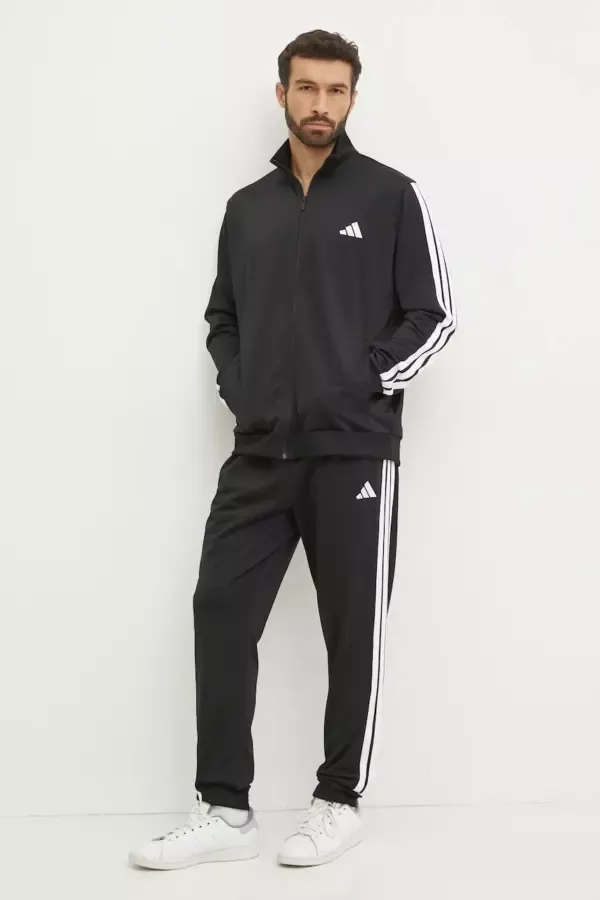 Adidas Trening 3-Stripes Bărbați, Culoarea Negru, Ji8858 - answear.ro