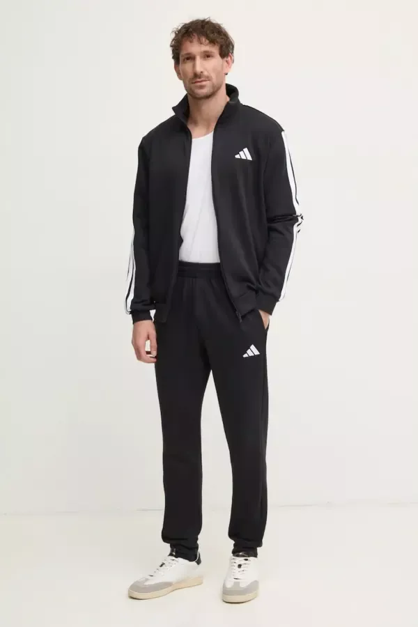 Adidas Trening 3-Stripes Bărbați, Culoarea Negru, Ji8878 - answear.ro