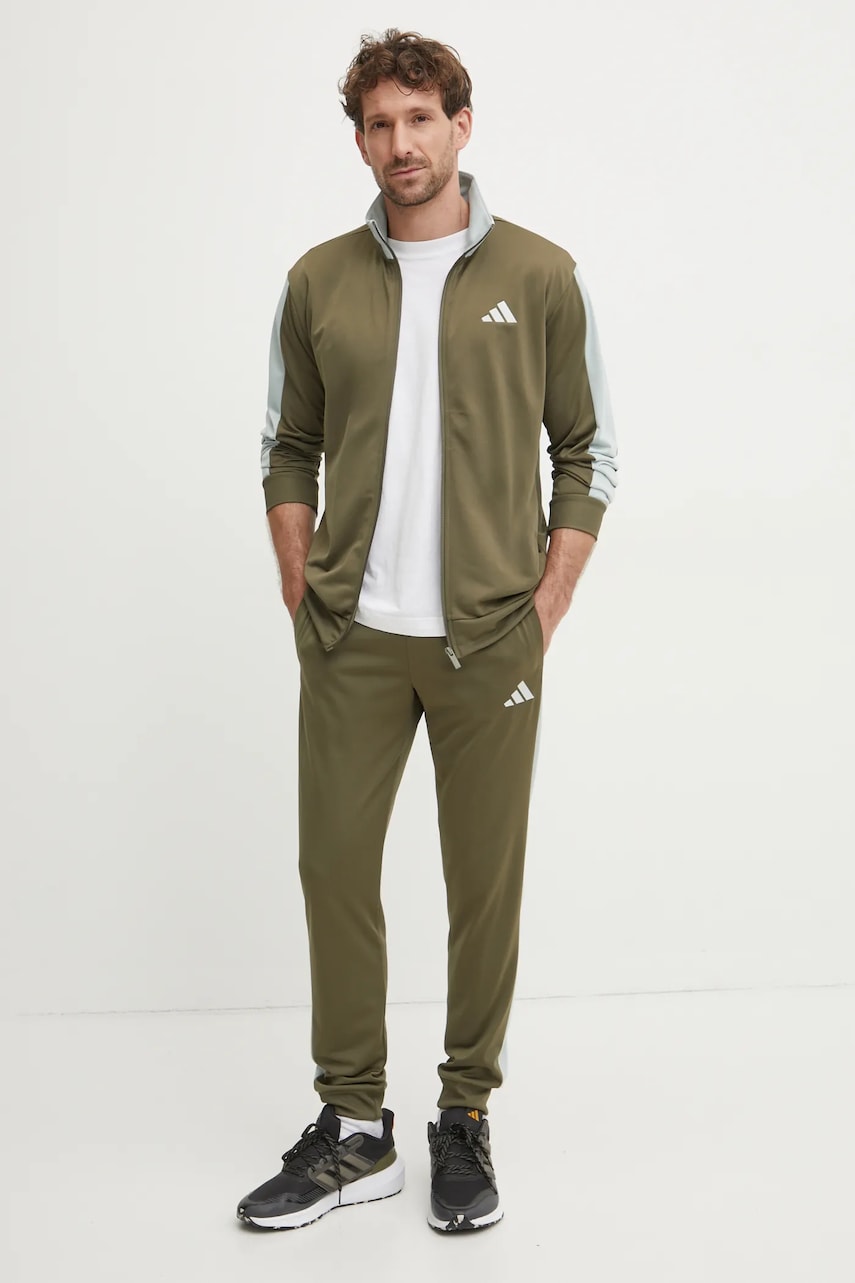 Adidas Trening Tr Cb Ts Barbati, Culoarea Verde, Ji8897 - answear.ro