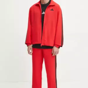 Adidas Trening 3-Stripes Bărbați, Culoarea Roșu, Ji8851 - answear.ro