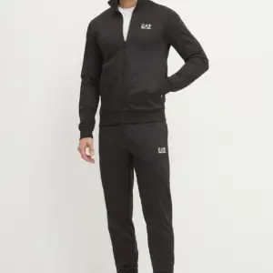 Ea7 Emporio Armani Trening Barbati, Culoarea Negru, Pjhcz.8Npv65 - answear.ro