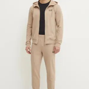 Ea7 Emporio Armani Trening Din Bumbac Culoarea Bej, Pjvrz.8Npv63 - answear.ro