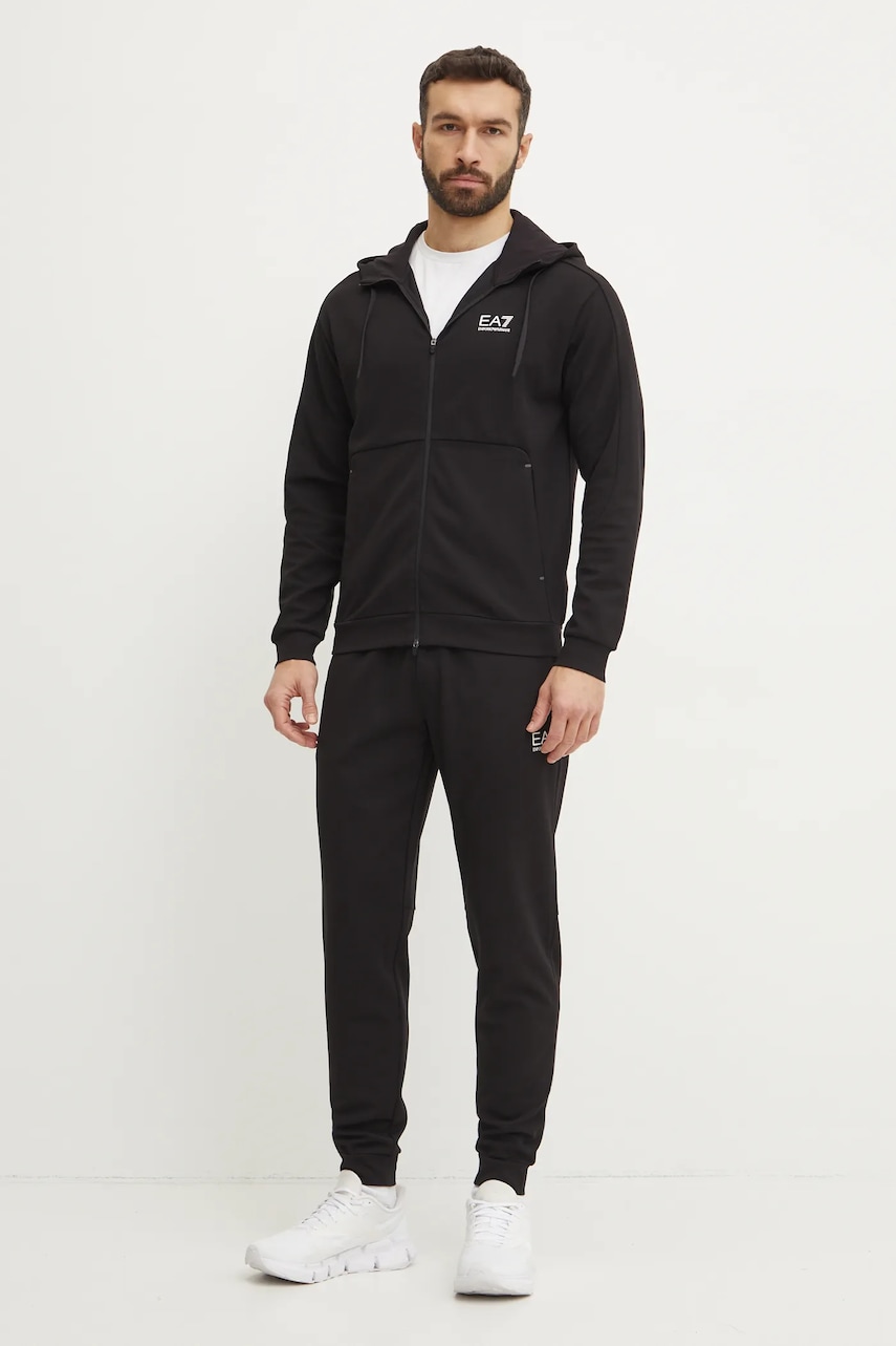 Ea7 Emporio Armani Trening Barbati, Culoarea Negru, Af12501.7M000131 - answear.ro