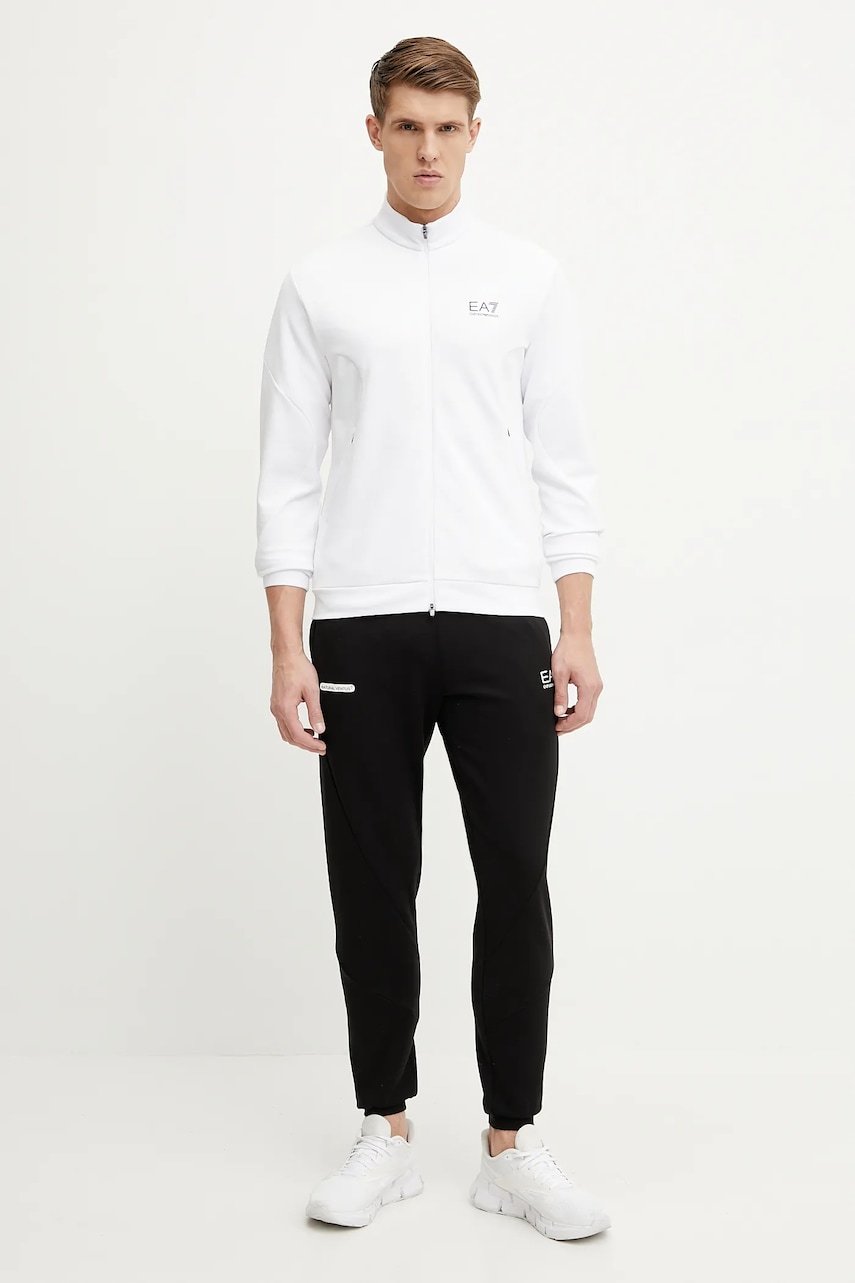 Ea7 Emporio Armani Trening Barbati, Culoarea Alb, Af12501.7M000130 - answear.ro