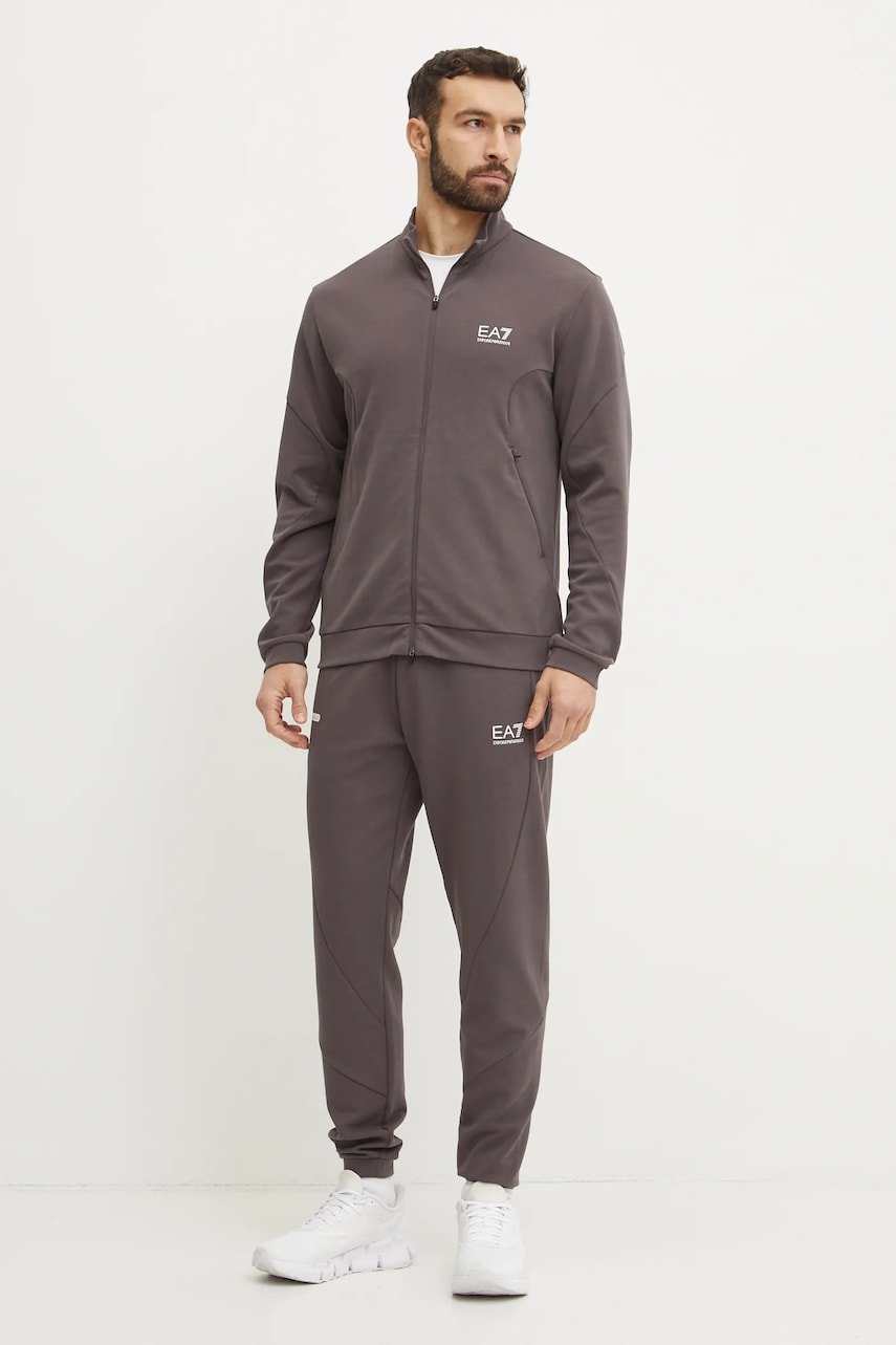 Ea7 Emporio Armani Trening Barbati, Culoarea Maro, Af12501.7M000130 - answear.ro
