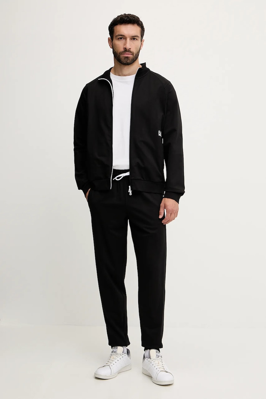Ea7 Emporio Armani Trening Din Bumbac Culoarea Negru, Af12681.7M000206 - answear.ro