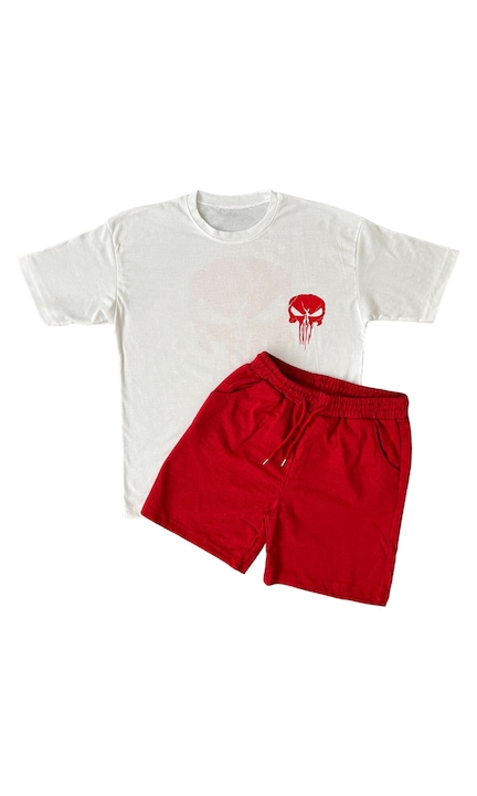 Trening Barbati OEM - Set Tricou Pantaloni Bumbac