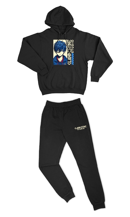 Trening Barbati OEM - Trening pentru barbati personalizat cu imagine Urban Style Anime