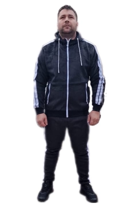 Trening Barbati OEM - Hanorac cu gluga si pantalon barbat