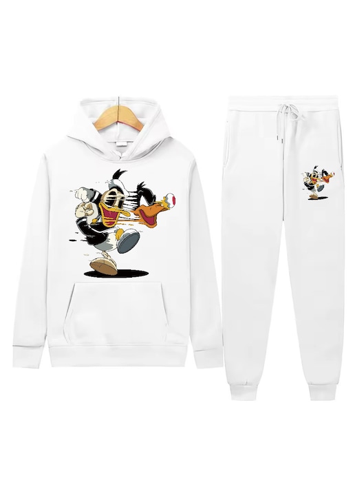 Trening Barbati OEM - Trening personalizat donald fast Marime L Culoare Alb
