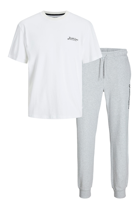 Trening Barbati Jack & Jones - Set de tricou de bumbac si pantaloni de trening