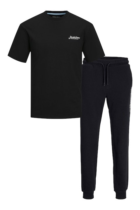 Trening Barbati Jack & Jones - Set de tricou de bumbac si pantaloni de trening