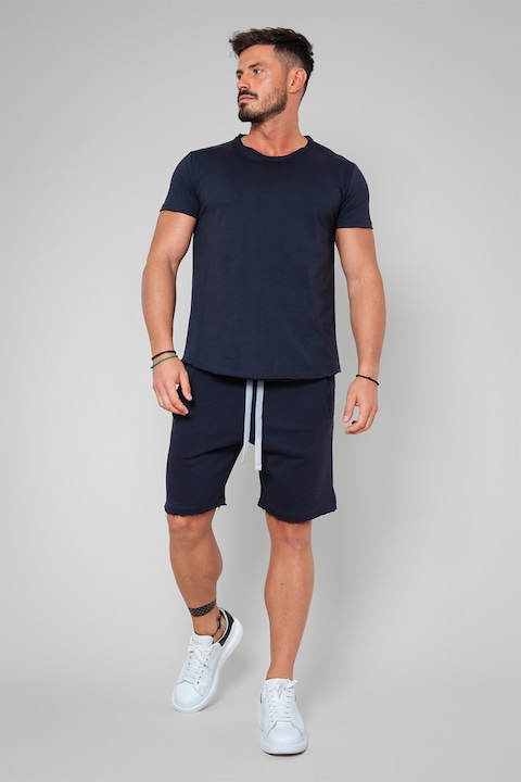 Trening Barbati uFIT - Set de tricou de bumbac si pantaloni scurti