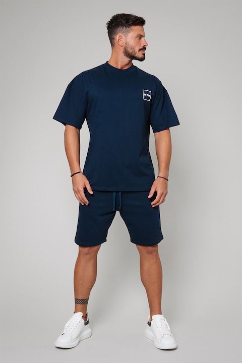 Trening Barbati uFIT - Set de bermude cu snur si tricou - 2 piese