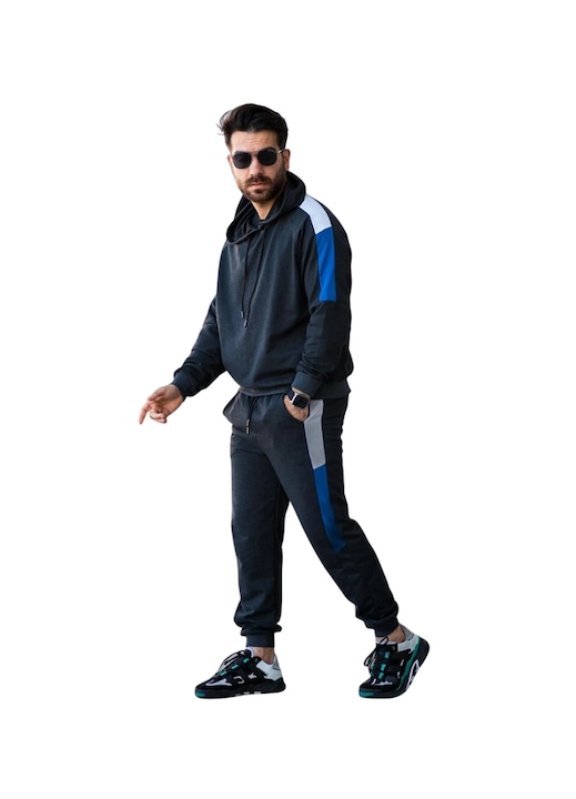 Trening Barbati OEM - Set de trening bleumarin pentru barbati