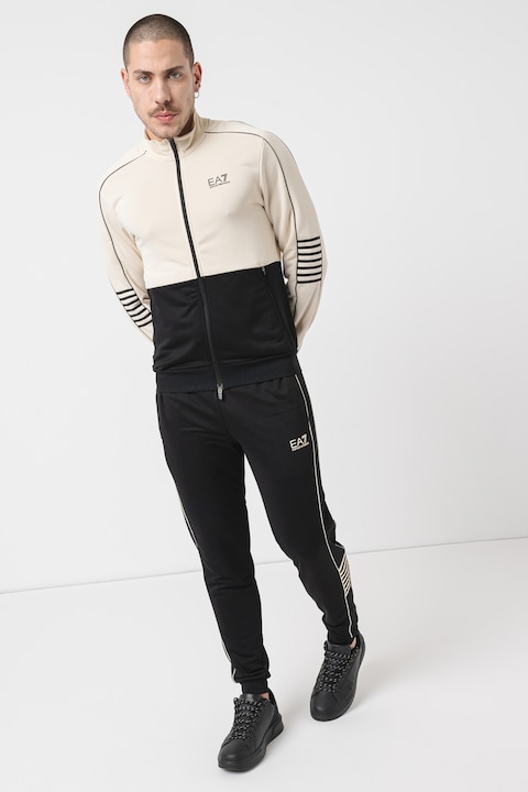 Trening Barbati EA7 - Trening slim fit cu detalii logo