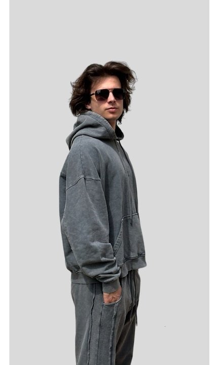 Trening Barbati 2Y - Trening cu gluga si buzunar