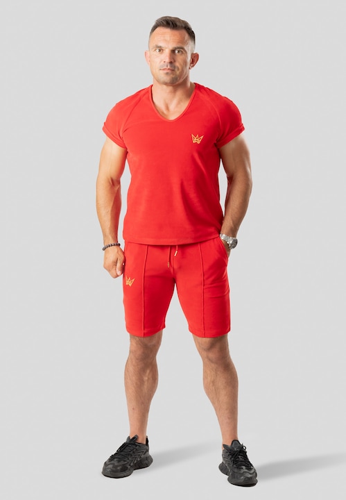 Trening Barbati TRES AMIGOS WEAR - Set tricou si pantaloni scurti barbati