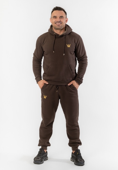 Trening Barbati TRES AMIGOS - Set trening Grizzly cu hanorac si pantaloni