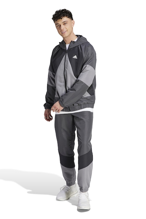 Trening Barbati adidas Sportswear - Trening cu model colorblock si maneci raglan