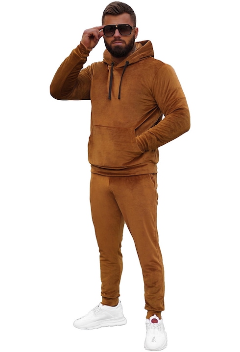 Trening Barbati Ozonee - Compleu sport barbati camel O/12139