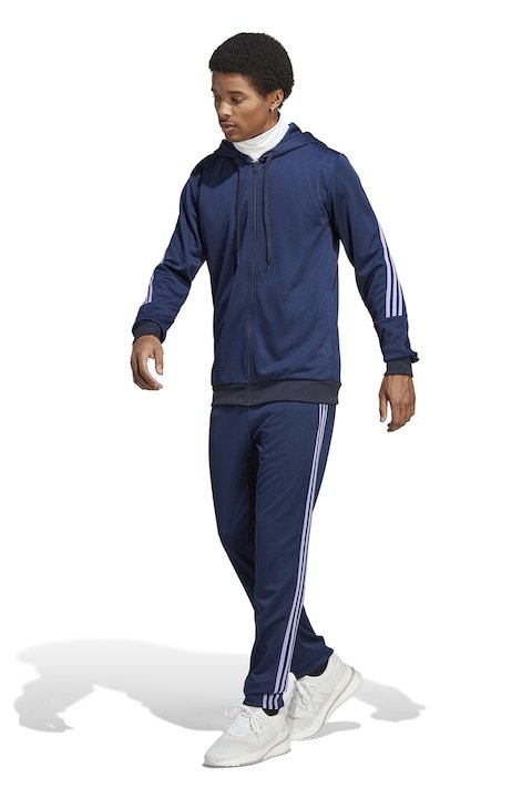 Trening Barbati adidas Sportswear - Trening cu benzi laterale contrastante cu logo si gluga