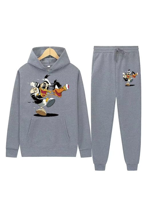 Trening Barbati OEM - Trening personalizat donald fast Marime M Culoare Gri