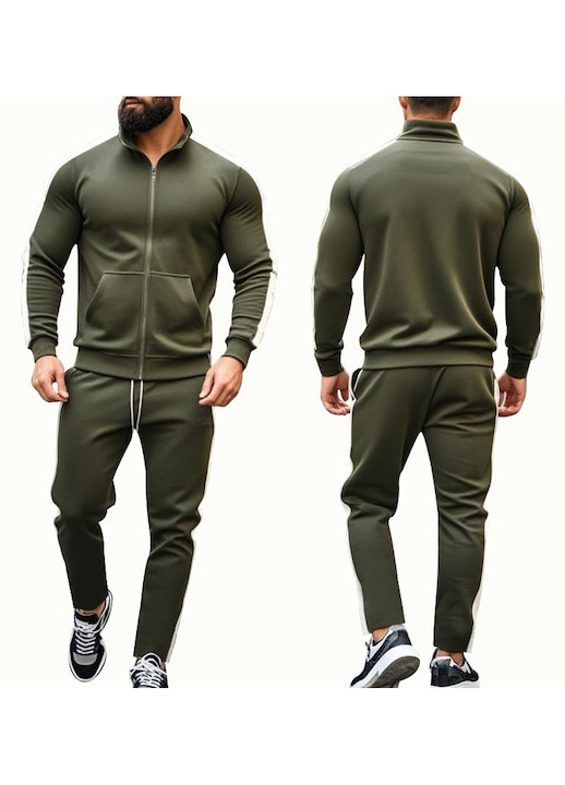 Trening Barbati MBrands - Trening de barbati din material subtire cu fermoar